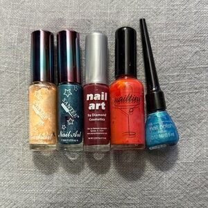 Nail Art Nail Polish Set - Multicolor